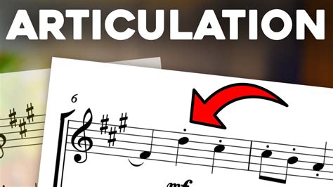 articulation meaning music