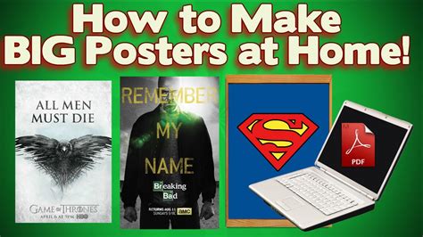 how to print posters at home: why is it important to choose the right paper quality?